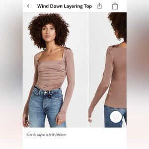 COPY - Free People Wind Down Layering Top